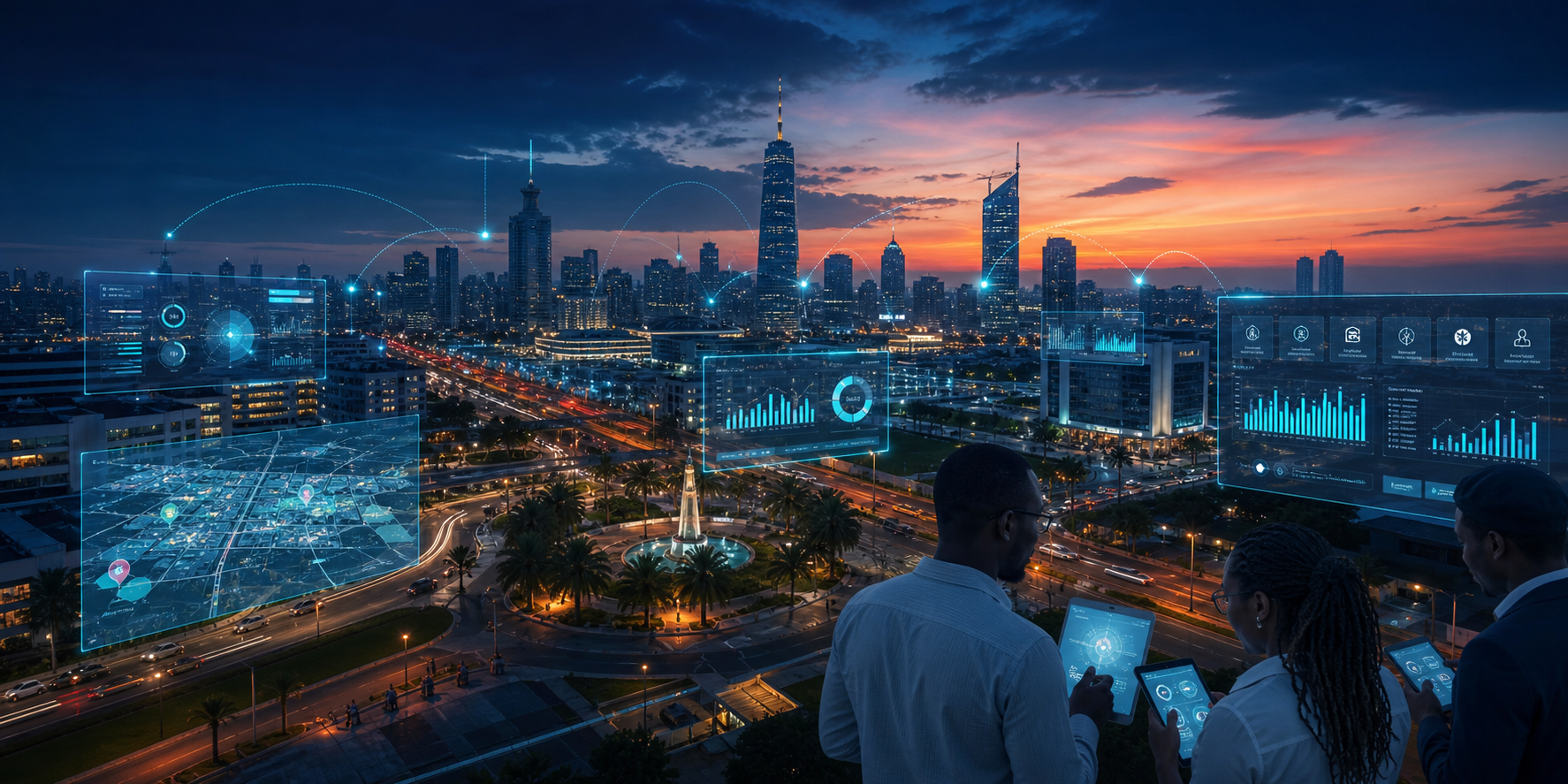 Smart Parking Management digital solution detail