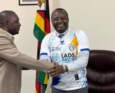 Prof. Dr. Eng QC Kanhukamwe got his jersey sponsored by LADS AFRICA